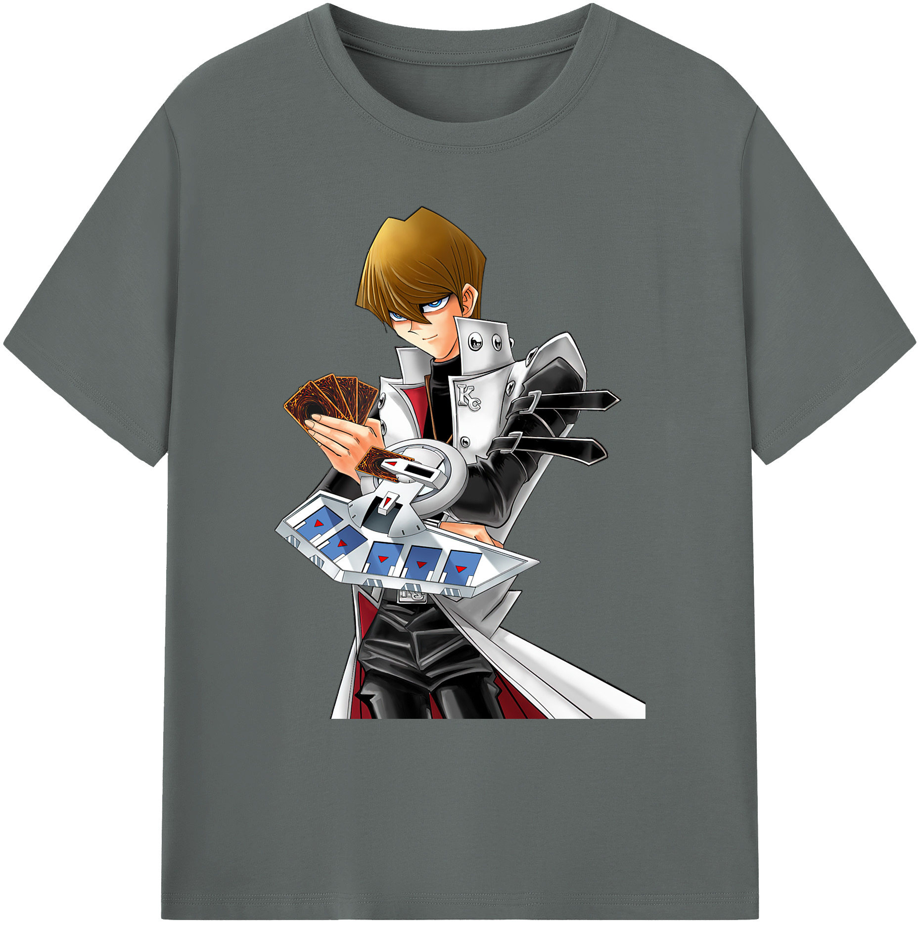 （画像用） 遊☆戯☆王 Yu-Gi-Oh! 綿100％ メンズ半袖Tシャツ｜肌触りやわらか＆通気性